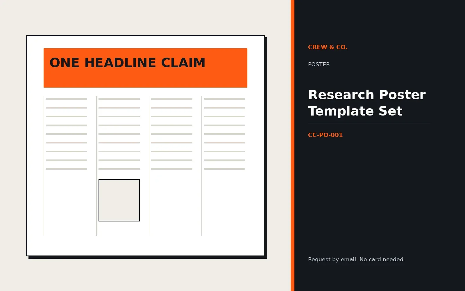 Research Poster Template Set